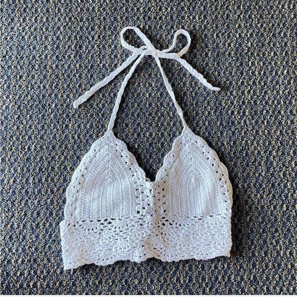 Other - Crocheted Handmade Beach Bohemian Bikini Top
